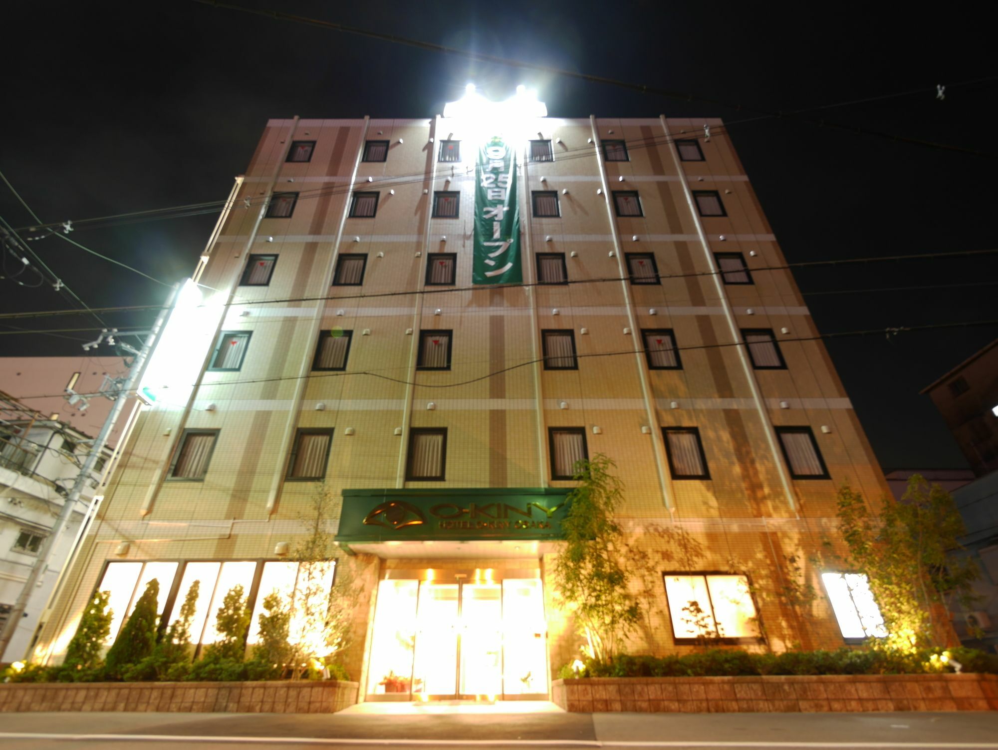 Okini Hotel Namba Osaka Ngoại thất bức ảnh